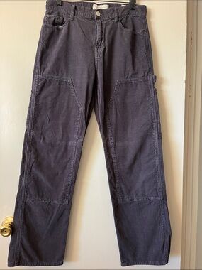 PACSUN Utility Cords in Charcoal Gray